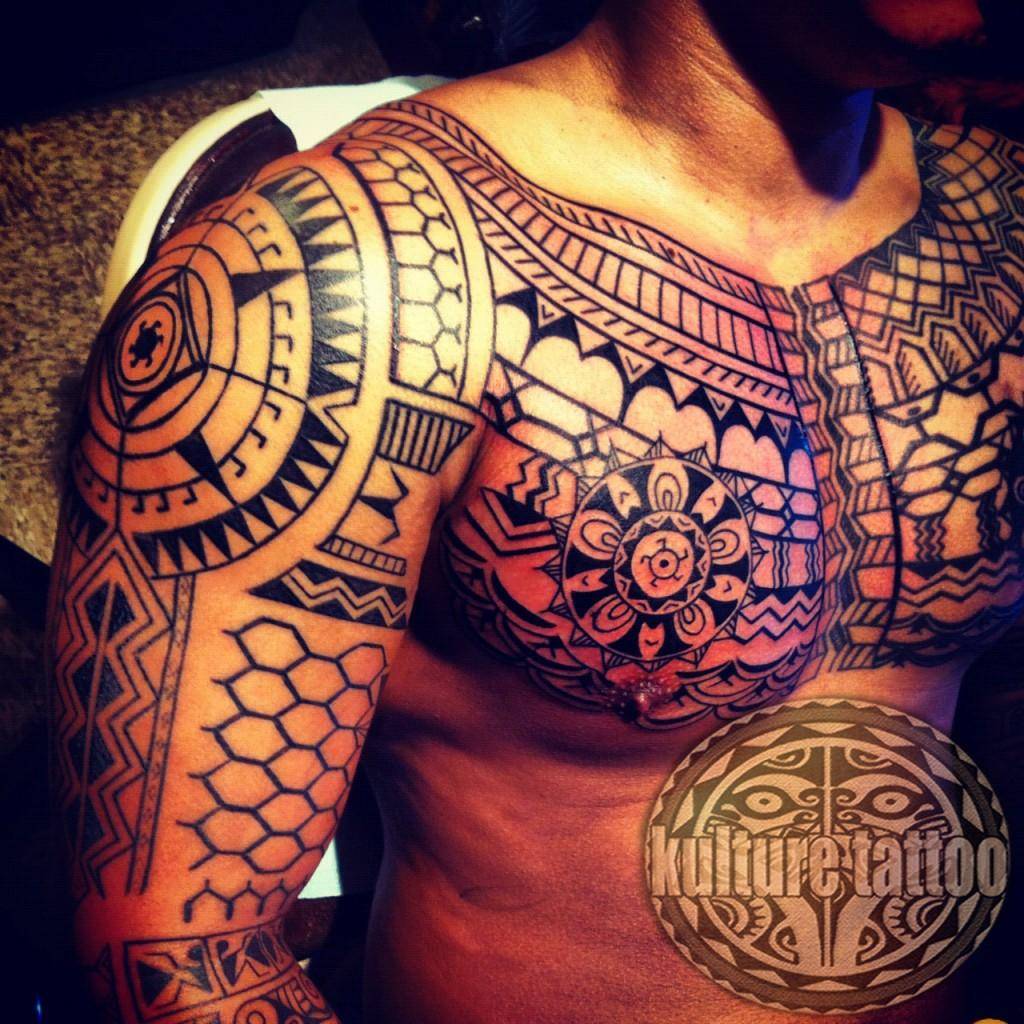 VisayanTradition Filipino Tribal done by Nate Arbaquez of Spiritual  Journey tattoo in Southern California  rtattoos